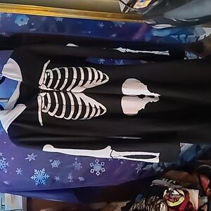 Plus size womens skeleton jacket